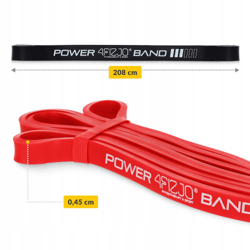 Резинка для фитнеса  4FIZJO Power Band 6 шт 2-46 кг Mix - фото №2